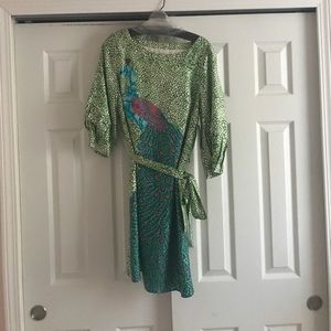 Lilly Pulitzer Sandpiper Dress Peacock